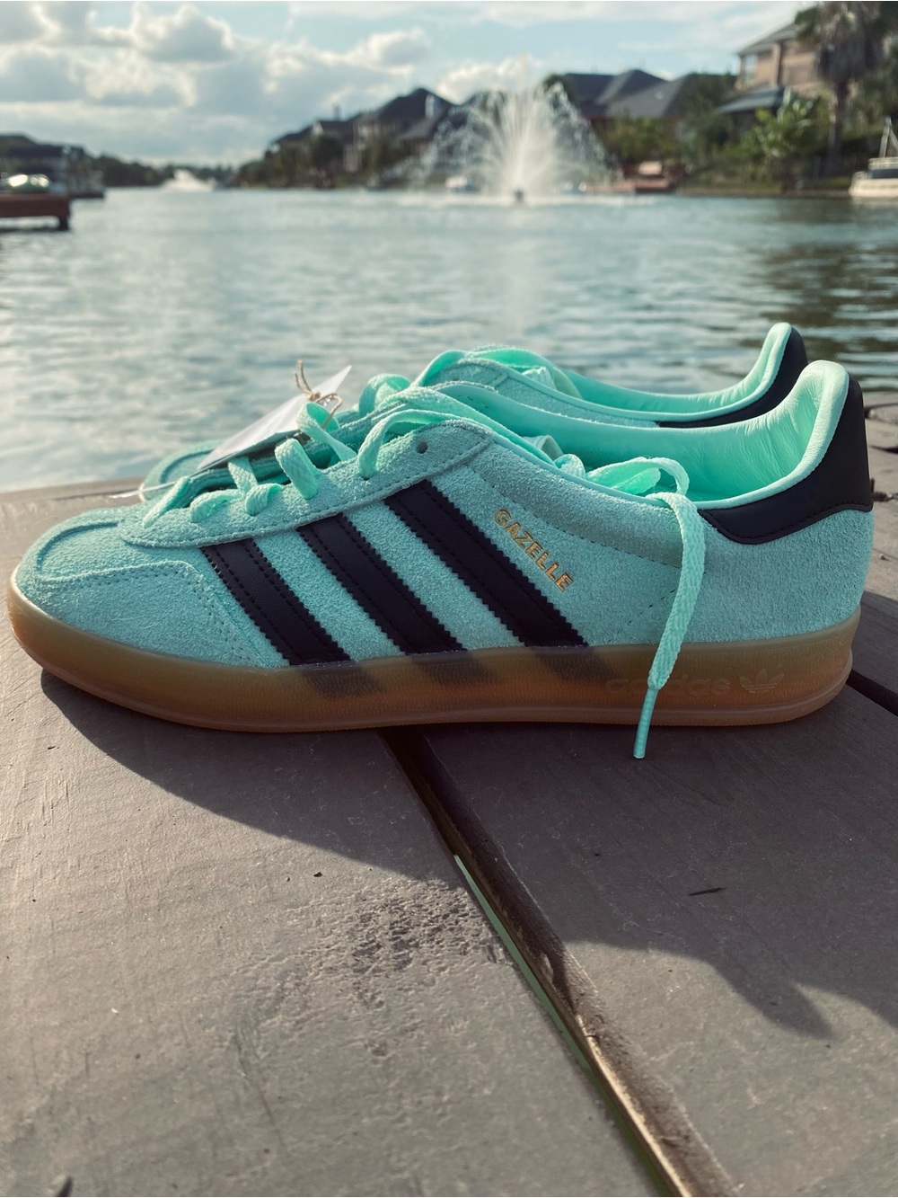 Blue GAZELLE Adidas